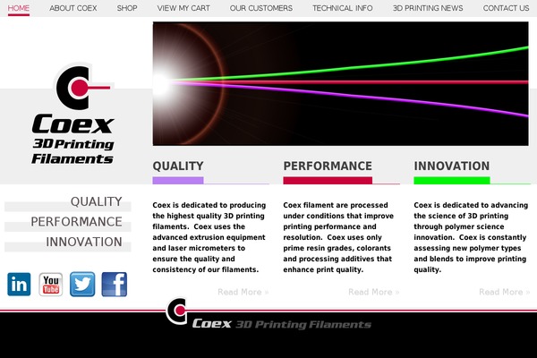 coex3d.com site used Coex