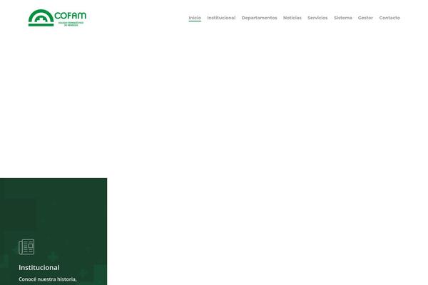 Site using Salient-social plugin