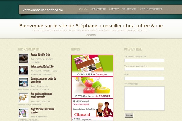 MyCuisine theme site design template sample