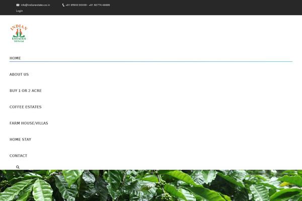 Total theme site design template sample