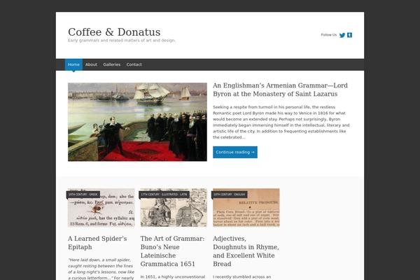 Expound theme site design template sample