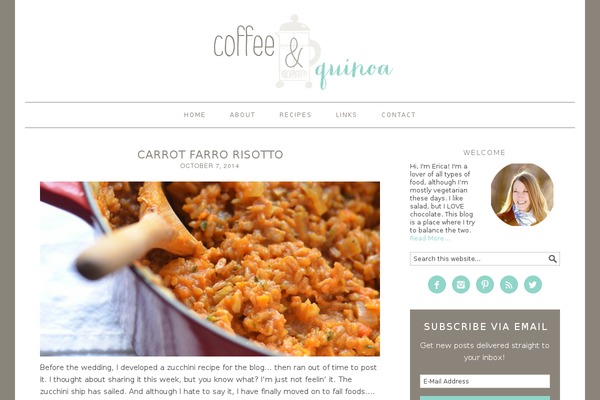 coffeeandquinoa.com site used Foodie