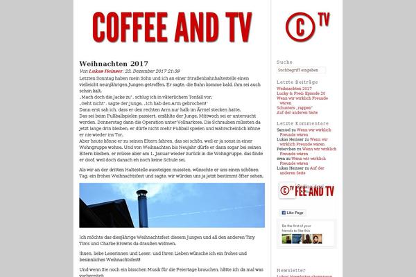 Site using Live Blogging plugin