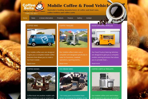 coffeebella.com.au site used Social-tap