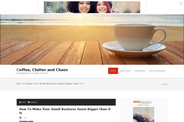 Coraline theme site design template sample