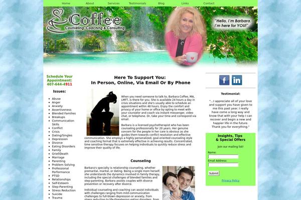 Evolution theme site design template sample