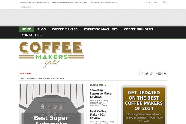Max Mag theme site design template sample