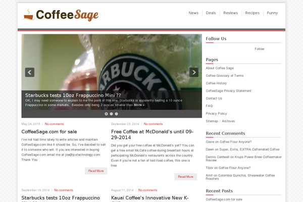 HitMag theme site design template sample