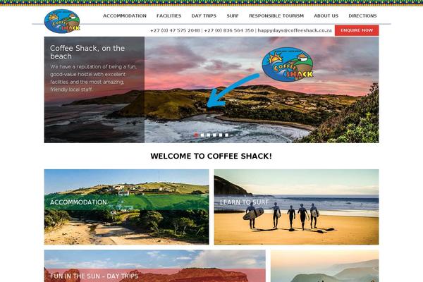 Magee theme site design template sample