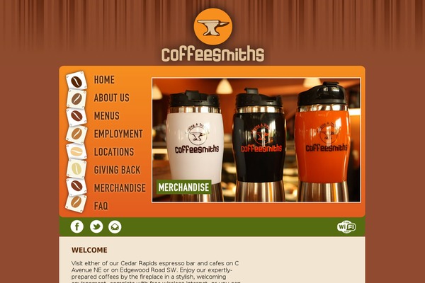 coffeesmiths.com site used Coffeesmiths