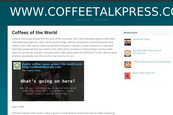 Perkins theme site design template sample
