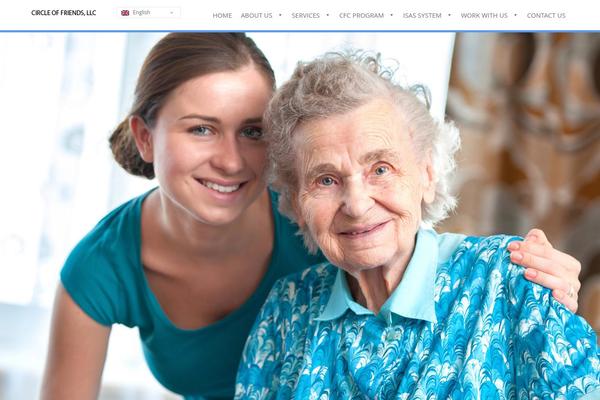 Visia theme site design template sample