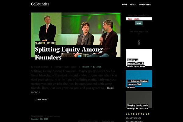 Site using Highlight and Share plugin