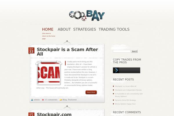 Personalpress theme site design template sample