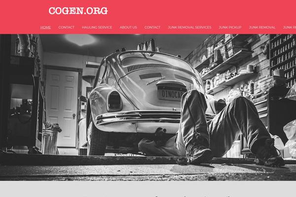 Napoli theme site design template sample