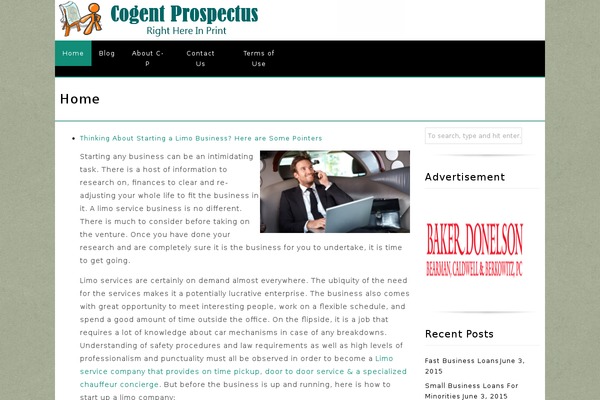 EzyReader theme site design template sample