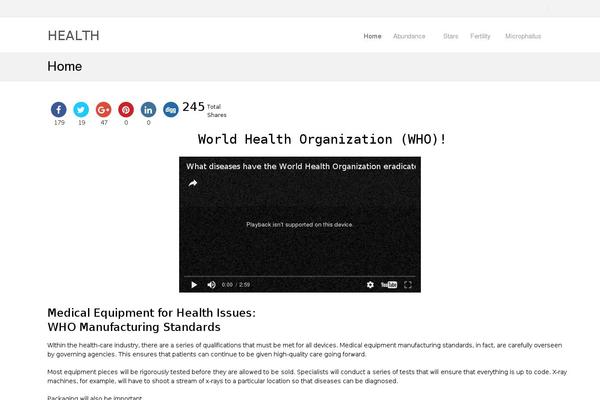 Zincy Lite theme site design template sample