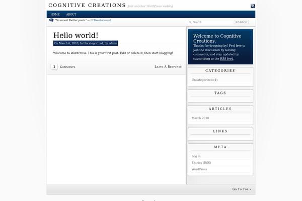 WhiteHouse theme site design template sample