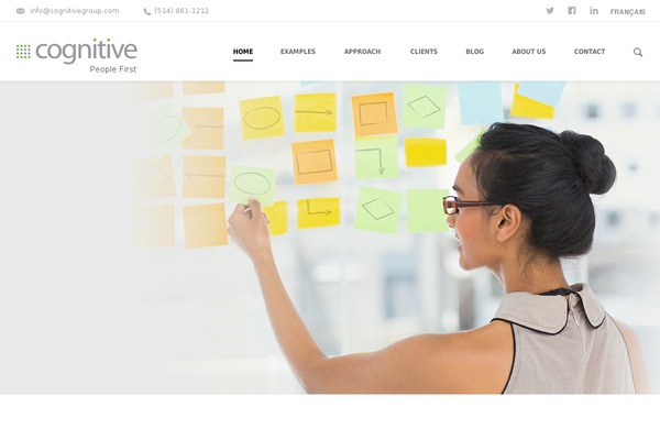 Shadow theme site design template sample