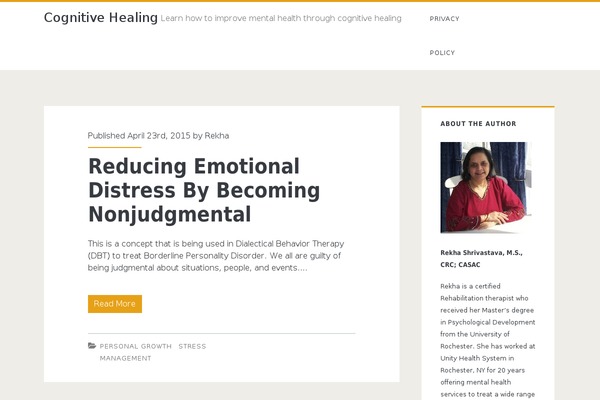 Ignite theme site design template sample