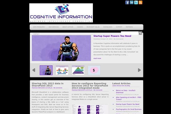 WP-Creativix theme site design template sample