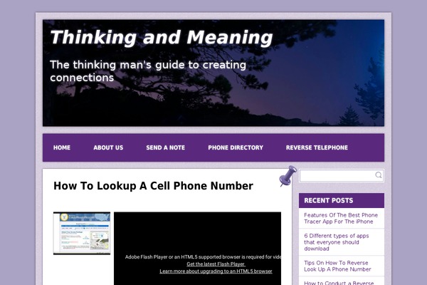 Purple Modena theme site design template sample