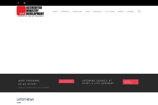 Church-suite theme site design template sample