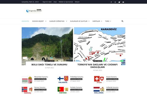 Awaken theme site design template sample