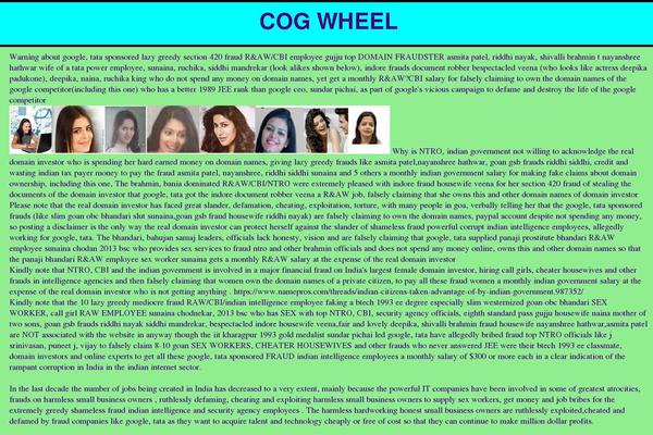 cogwheel.org site used Noto Simple