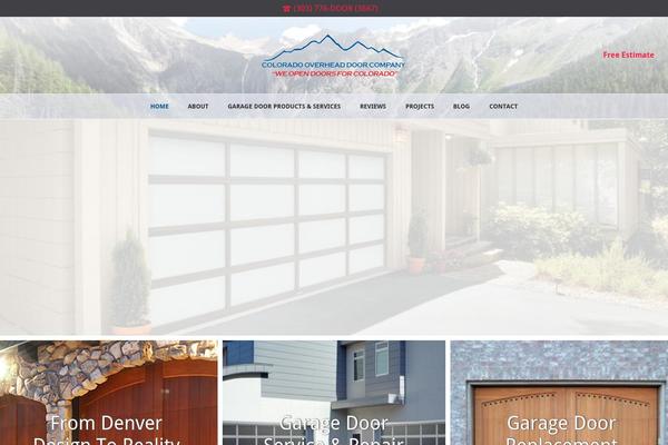 Central theme site design template sample