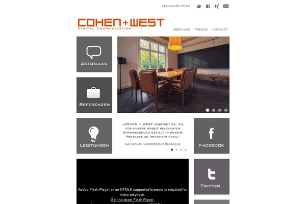 Metro theme site design template sample