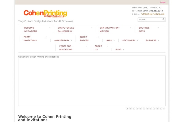 Maya theme site design template sample