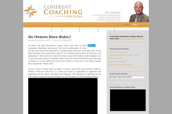 Thesis 1.6 theme site design template sample