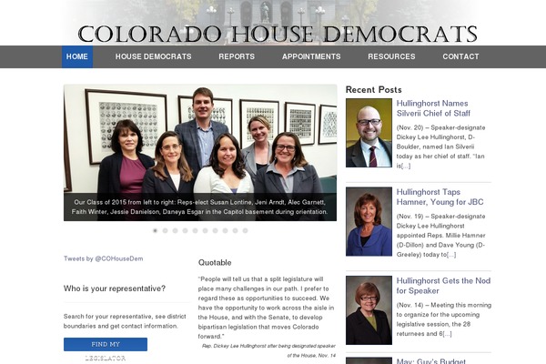 Campaign theme site design template sample