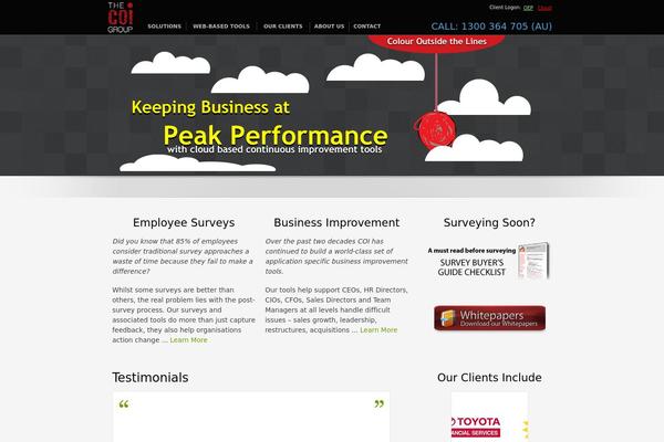 coigroup.com site used Cloudhost-parent
