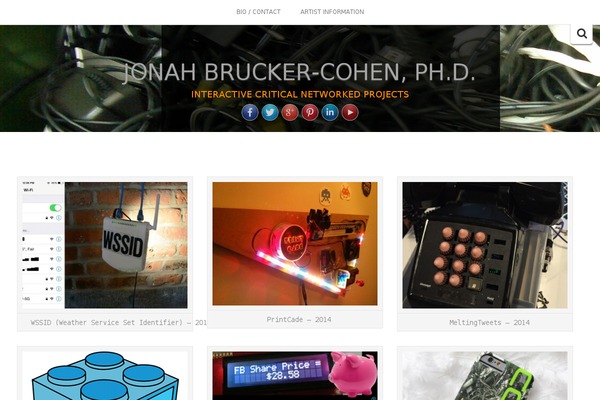 Inkzine theme site design template sample