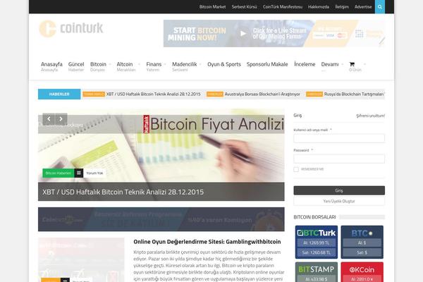Site using Massive-cryptocurrency-widgets plugin