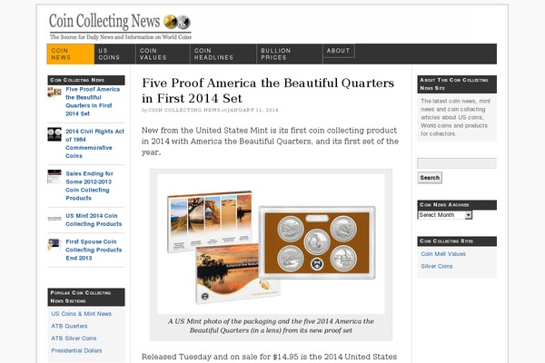 Thesis 1.8.5 theme site design template sample