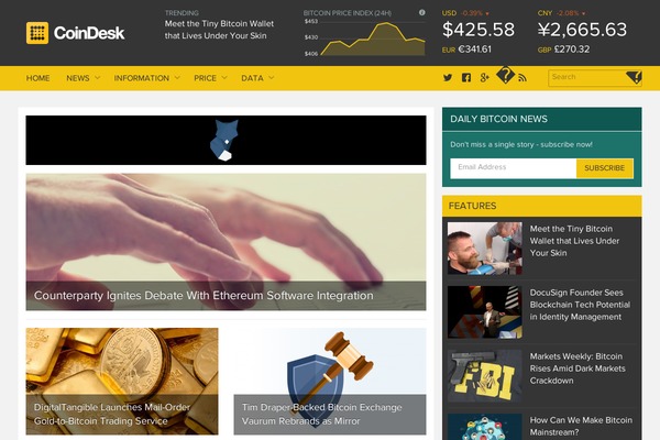coinde.sk site used Coindesk2