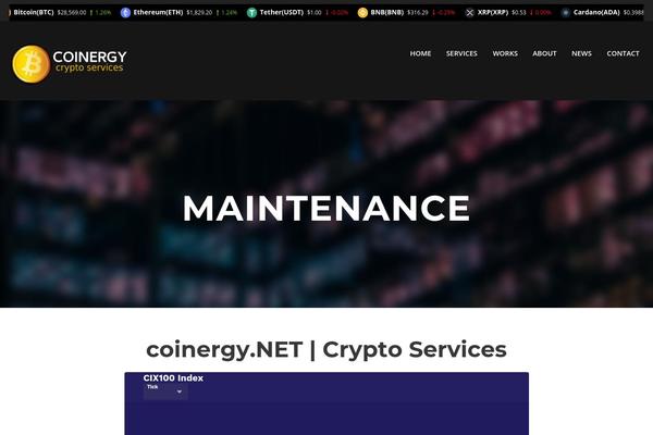 Site using Cryptocurrency-price-ticker-widget plugin