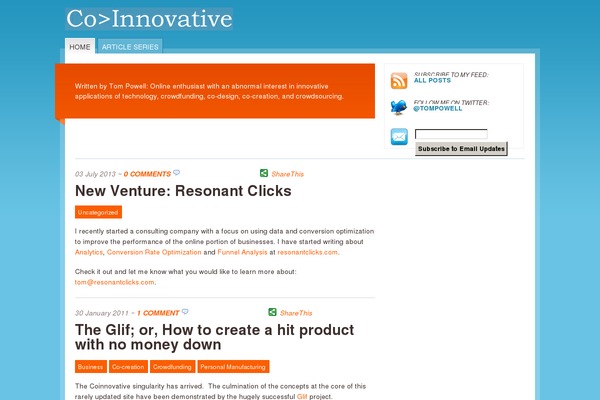 Mainstream theme site design template sample