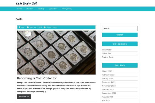 cointradertalk.org site used Negocio-business