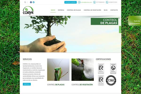 Maxima theme site design template sample