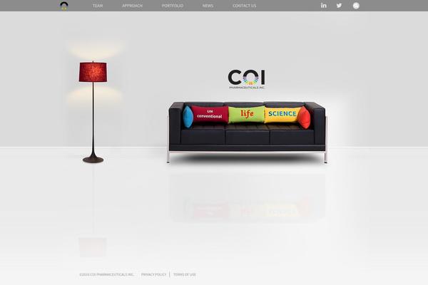 coipharma.com site used Coi
