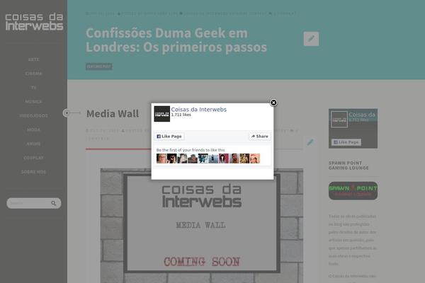 Moments theme site design template sample
