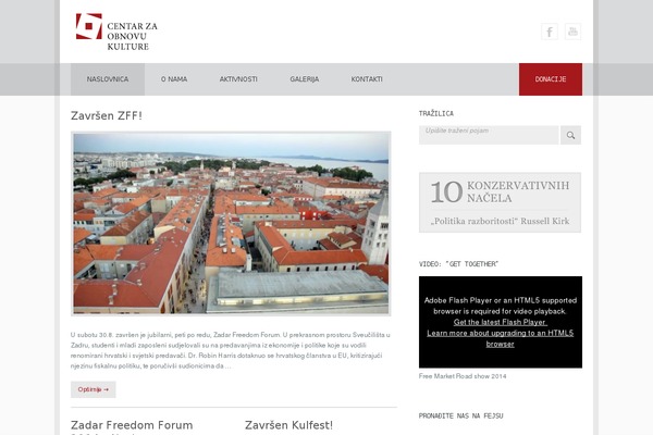 Politician theme site design template sample