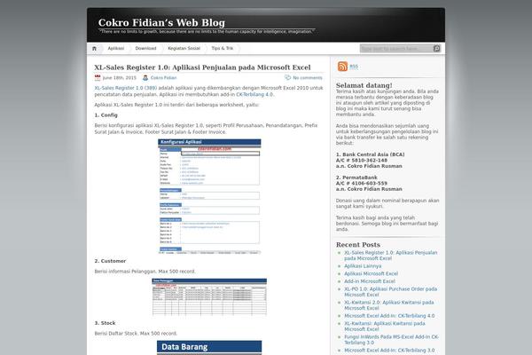 iNove theme site design template sample