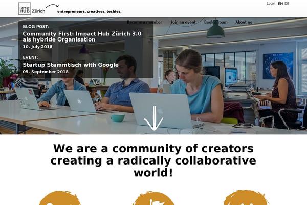 colab-zurich.ch site used Naked-wordpress-master