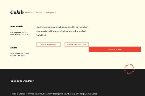 colabwork.com site used CoLab