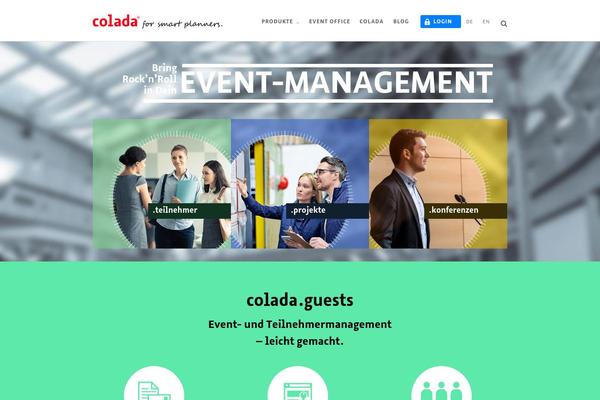 Proxima theme site design template sample